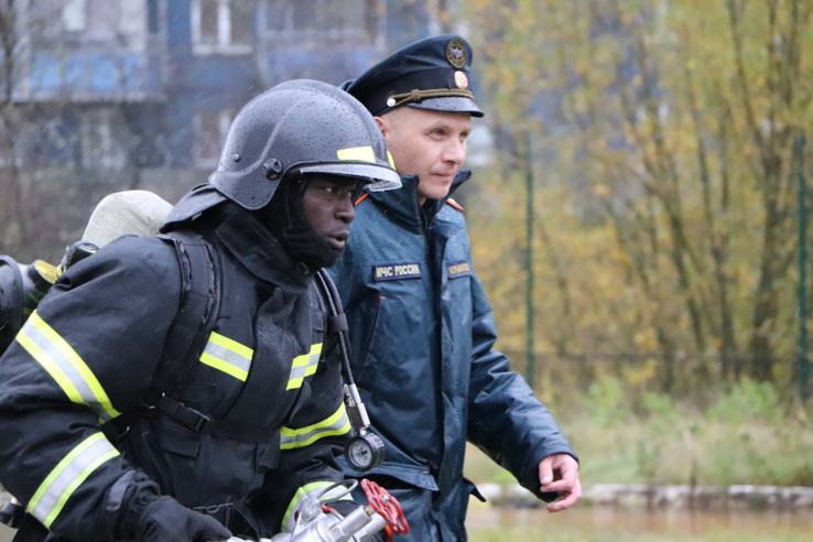 Областные пожарные делятся опытом с другими странами