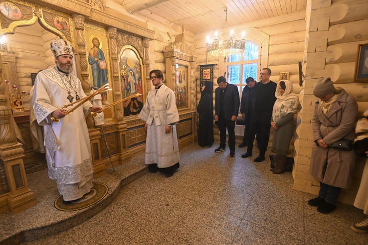 Новый православный храм в Ленинградской области