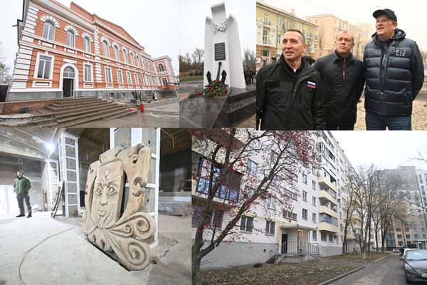 Ленинградские строители возрождают культурные объекты Мариуполя